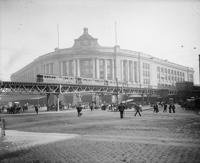 Estación Sur, Boston, Massachusetts, c.1905 de Detroit Publishing Co.